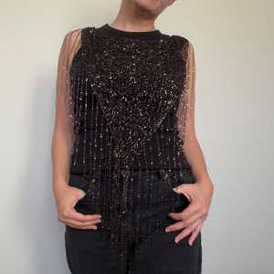 Flecos de Lentejuelas Coloridos en Oferta para Vestidos, 17 cm, Accesorios para Prendas, Adornos de Flecos con Cuentas - Product Image 1