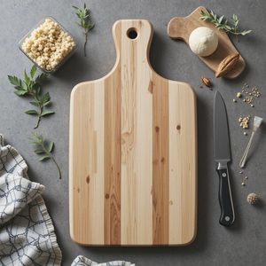 Premium Quality Acacia Wooden Cheese Cutting <b>Board</b>-Eco-Friendly Durable Kitchen <b>Tool</b> for Home Kitchen Use - Product Image 4