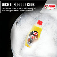 Savon auto-nettoyant Getsun, haute performance, pH neutre, éliminateur de saleté, solution à bulles denses, nettoyant liquide pour la restauration extérieure