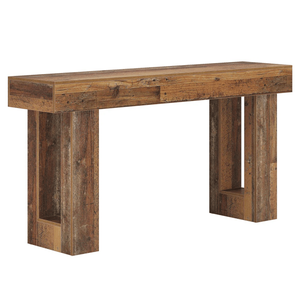 Consolle Lunga Moderna di Lusso in Legno Massello, Arredamento Contemporaneo per Ingresso, Appartamento, Hotel, Soggiorno - Product Image 2
