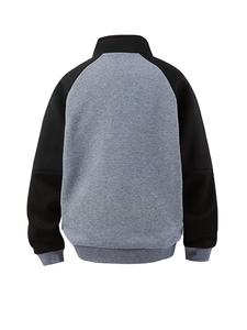 Sweat-shirt à capuche en coton polaire tricoté vintage pour enfants et tout-petits garçons, écologique, respirant, design uni personnalisé, fabrication sur mesure - Product Image 3