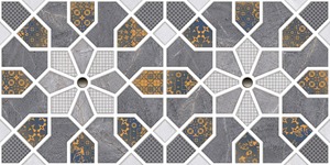 Orientbell cerámica 300X600 SHG geométrico Floral HL acabado brillante azulejos para baño cocina Backsplash inodoro pared piso azulejos - Product Image 2