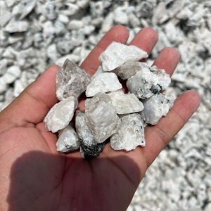 Natural Rainbow Moonstone <b>Raw</b> Rough <b>Crystal</b> Blue Flash Moonstone Healing Gemstone Rough Stone for Jewelry Making Wholesale Bulk - Product Image 4