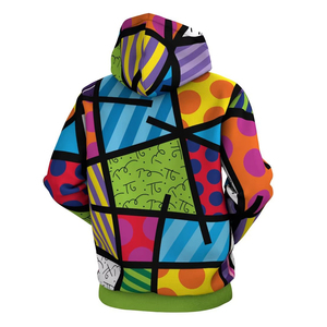 Sudaderas con Capucha de Invierno para Hombre, Nueva Moda, Alta Calidad, Sublimación, Personalizadas, Impresión Digital, Teñido Liso, 100% Algodón, Ropa Urbana - Product Image 2