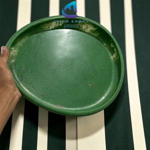 Grande assiette unique en résine acrylique, fabriquée à la main, classique, écologique, de qualité alimentaire, sans BPA, compatible lave-vaisselle, personnalisable, durable, pour les fêtes - Product Image 5