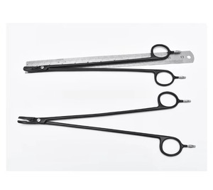 Pince de coagulation bipolaire de haute qualité pour la scellement des artères, noire avec câble, pour la chirurgie laparoscopique et l'hémostase chirurgicale - Product Image 2