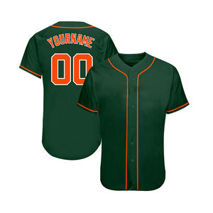 Camiseta de Béisbol Personalizada con Nombre de Jugador y Nombre de Equipo, Nuevo Estilo, Transpirable, Talla Grande, Unisex, Manga Corta, Cuello en V - Product Image 1