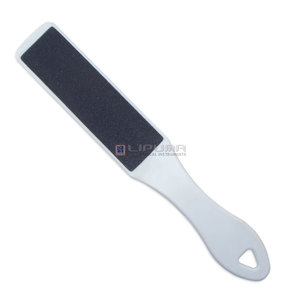 Custom Logo Pedicure Callus Remover with Double Side Plastic Grinding Head Low MOQ Straight <b>Nail</b> Foot <b>File</b> - Product Image 1