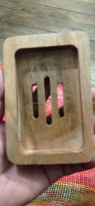 Estuche de jabón de madera de acacia Estuche de jabón antiguo bueno para el amor natural Estuche de jabón de madera de bambú de gran calidad India - Product Image 3