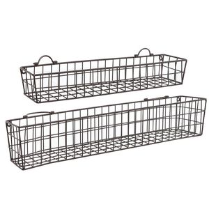Cesta colgante de hierro al por mayor para exportación, organización del hogar y exhibición decorativa - Product Image 4