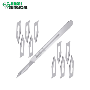 Trusted Global Supplier of Surgical <b>Instruments</b> Sterile Surgical Scalpel Blades with Handle - Product Image 4