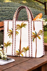 Hermosa Bolsa Tote Reversible Premium con Estampado de Bloques, Popular Bolsa Tote Acolchada de Algodón con Estampado a Mano de Bloques Indios, Bolsa de Mercado Estilo Hippie - Product Image 5