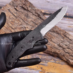 Cuchillo de Supervivencia y Caza UA Supplies, Profesional, Forjado a Mano, Acero al Carbono 1095, Completamente Pulido, Punta Caída, para Camping, con Mango de Madera - Product Image 5