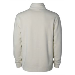 Unisex Midweight Pigment Dye Quarter Zip Pullover Cotton Sweatshirt Casual Hoodie Top Vintage Wash Custom Logo OEM Wholesale - Product Image 2