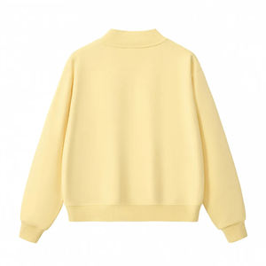 Sudadera con Cuello Alto, Estilo Oversize, para Hombre, de Algodón y Felpa, Estilo Urbano Minimalista, para el Mercado Europeo, con Impresión de Logotipo 3D, Venta al Por Mayor - Product Image 2