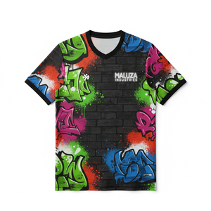 Maillot de football palestinien personnalisé pour l'entraînement en extérieur, t-shirt de football en polyester anti-humidité, uniforme d'équipe, livraison directe - Product Image 1