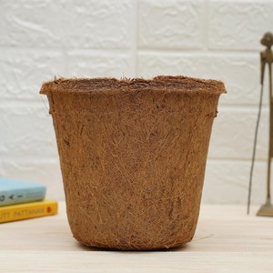Sustainable seedling starter <b>basket</b> pot wholesale factory supply coco coir garden <b>plant</b> pots - Product Image 4