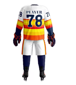Uniformes de hockey sur glace pour adultes, directement de l'usine – Nouveau style, vêtements d'équipe, meilleurs prix, couleurs et tailles personnalisées pour la vente en gros - Product Image 2