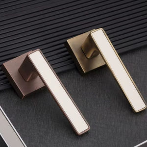 Poignées de meubles modernes en laiton et alliage de zinc, modèle Divine, boutons de luxe pour armoires de cuisine et décoration intérieure, Inde - Product Image 4