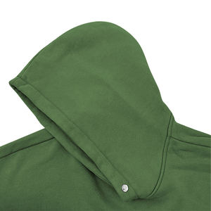 Mens Premium Pullover Hoodie Heavyweight Cotton Blend Sweatshirt Luxury Comfort Relaxed Fit Everyday Streetwear Top - Product Image 3