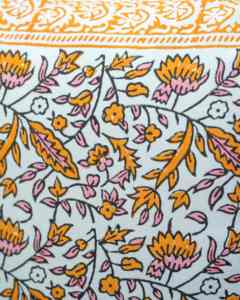 Funda de Cojín de Algodón con Estampado Floral Indio Ecológico, Hecha a Mano, con Borlas Decorativas, para Decoración del Hogar y Hoteles, 18x18 20x20, Venta al Por Mayor - Product Image 3