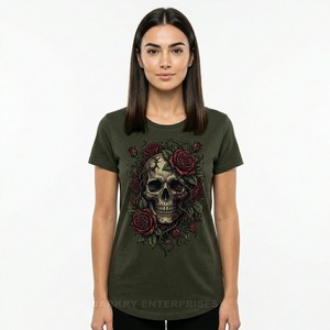 T-shirt personnalisé haut de gamme pour femme, motif artistique mythologie grecque, effet délavé, streetwear, fabricant de vêtements en gros - Product Image 4