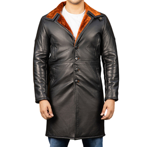 Veste en fourrure élégante pour homme, hiver, cuir de haute qualité, fabricant direct, meilleur prix - Product Image 1