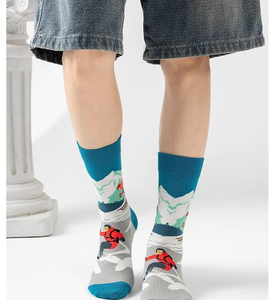 Calcetines Térmicos de Invierno para Hombre, Antibacterianos, de Spandex/Poliéster, para Uso en Exteriores, Fabricación Directa de Fábrica OEM ODM - Product Image 2