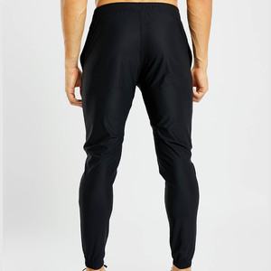 Custom Logo Men's <b>Brown</b> Quick Dry Washed <b>Joggers</b> For Men Breathable Men's Trouser With Flap Leg With Zips & Back Pocket - Product Image 5