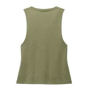 Camiseta sin mangas estilo boutique para mujer, corte ajustado, cuello redondo, top de moda de verano, ropa casual ligera, OEM, ODM, venta al por mayor - Product Image 2
