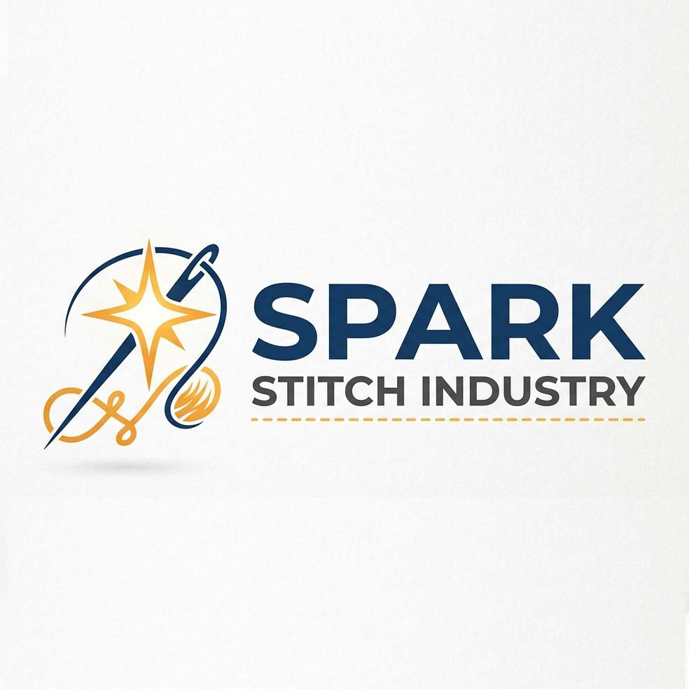 SPARK STITCH INDUSTRY logo