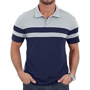 Diseña tu propia marca de polos personalizados al por mayor, polos de manga corta para hombre, polos de golf de poliéster para hombre, subidos por Dress Sports - Product Image 1