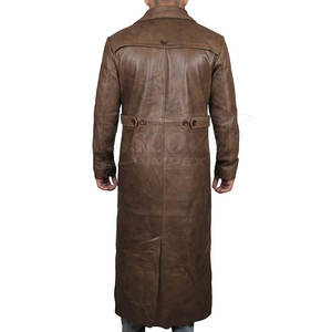 Manteau Trench d'Hiver pour Homme de Haute Qualité 2026 – Meilleure Vente en Ligne – Manteau Trench en Cuir au Meilleur Prix - Product Image 2