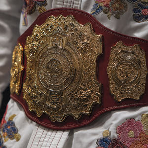 Cinturones de Campeonato, Cinturón de Campeonato Mundial de Peso Pesado, Cinturón Dorado para Boxeo y Artes Marciales, Cinturón de Kickboxing - Product Image 2