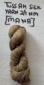 Fil de Soie Chenille Tussah Naturel Sauvage Non Teint Biologique Brut pour Tricot Manuel – Fibre de Luxe Durable en Gros - Product Image 5