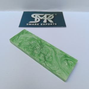 Escamas de turquesa natural compuesta para mango de cuchillo, material en bruto para fabricación de cuchillos, suministro artesanal para cuchilleros - Product Image 5