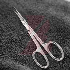 Ciseaux à cuticules professionnels en acier inoxydable à pointe extra fine pour une coupe précise, outils de soin de beauté pour manucure et pédicure - Product Image 6