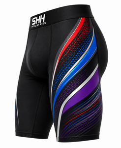 Custom Men Compression Shorts Quick Dry Breathable Gym Running Fitness Training Sports Tights OEM Private Label Manufacturer - Product Image 3
