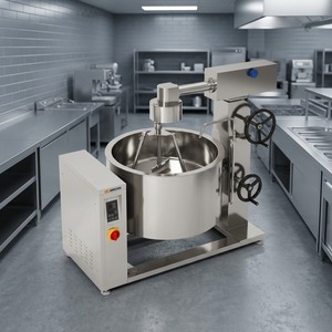 Olla de vapor con inducción y revestimiento giratorio Amicook 380V/440V, modelo profesional, resistente al calor, con inclinación por inducción, duradera y ergonómica - Product Image 6