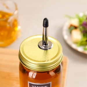 ขวดแก้วทรงเหลี่ยมแบบไม่มีฝาปิด พร้อมจุกเทแบบไหลอิสระ สำหรับเก็บเหล้าเตกีลา - Product Image 4