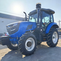 Moderne 120 PS 100 PS 4x4 4WD Radantrieb Hydraulisch Getriebene Landwirtschaftsmaschine zum Verkauf Wettbewerbsfähiger Preis Hohe Qualität