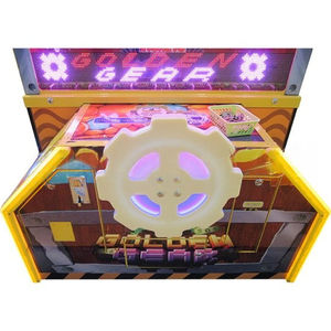 Máquina de Juego Arcade Golden Gear: Lujosa Máquina Electrónica Giratoria Operada por Monedas con Simulador de Caída de Bolas de la Suerte y Recompensas - Product Image 3