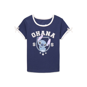 เสื้อยืดเด็กผู้หญิงผ้าฝ้าย 100% สวมใส่สบาย พิมพ์ลาย คอกลม แขนสั้น ดีไซน์ตามสั่ง จากบังกลาเทศ - Product Image 5