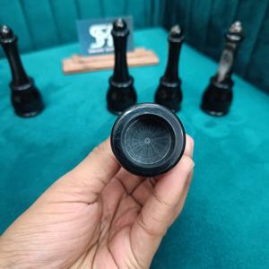 Cepillo de Afeitar Premium de Cuerno de Búfalo Natural, Hecho a Mano, Ecológico, para Afeitado en Húmedo, Herramienta de Cuidado Personal para Barberos - Product Image 3