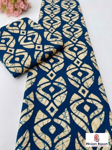 Premium African Wax Print Cotton Fabric Ghana Batik Dobby Rib <b>Waterproof</b> Medium Weight OEM ODM Custom Manufacturing Apparel Bags - Product Image 5