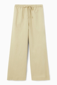 Pantalon ample en twill pour femme, séchage rapide, respirant, en coton, décontracté, pour l'été, avec cordon de serrage, personnalisable avec logo - Product Image 5