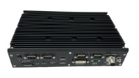 Ordinateur de bord EN50155 EN45545 EN50121 PC SD3630-M12X 11e génération Core i7-1185G7E CPU avec 4 x GbE LAN PC de bord
