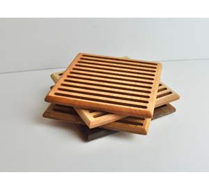 Sous-plats et dessous de plat de luxe en bois, écologiques et réutilisables, pour marmites chaudes, avec logo personnalisé, tailles sur mesure, fournisseur en gros - Product Image 4