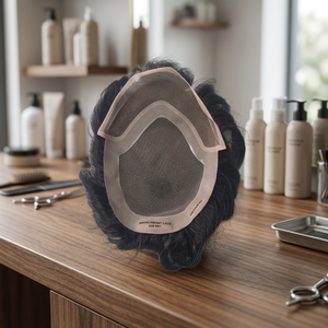 Prótesis Capilar de Cabello Humano con Encaje Frontal de Los Ángeles, Cabello Taz, Cabello BD, Parches de Prótesis Capilar - Product Image 5
