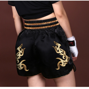 ANOTHERBOXER Pantalones Cortos de Boxeo para Hombre, Pantalones Cortos de Muay Thai Bordados para Mujer, Pantalones Cortos de MMA Personalizados para Niños, Secado Rápido, Más Colores - Product Image 4